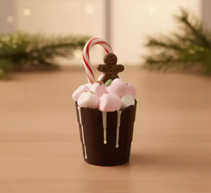 Viral Christmas Cocoa Bomb – French 70% Dark Melt Experience