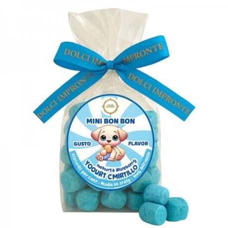 Mini Bonbon Yogurt & Blueberry για Σκύλους – Premium Dog Treats